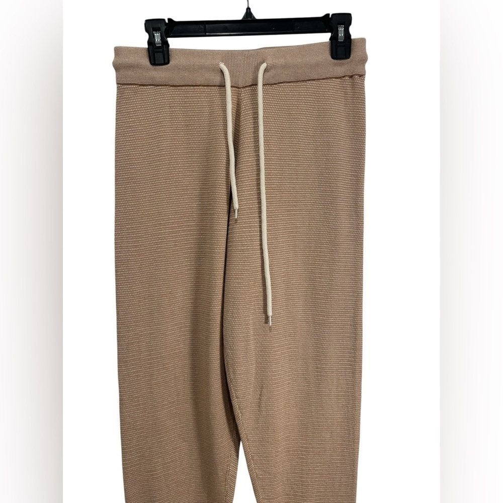 Varley Alice Cotton Knit Drawstring Jogger Pants size S - Picture 2 of 4